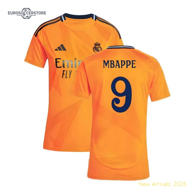 Real Madrid 2024-25 Away Fan Version For Women (Mbappe Match Day Shirt