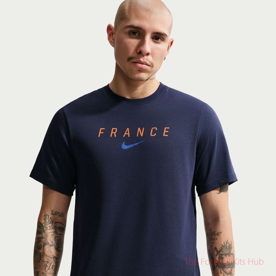 France T-Shirt Primary Statement World Cup 2026 - Blackened Blue/Game Royal