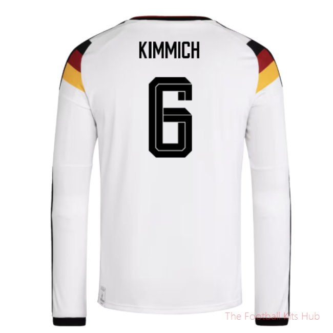 2026-2027 Germany Long Sleeve Home Shirt (Kimmich 6)