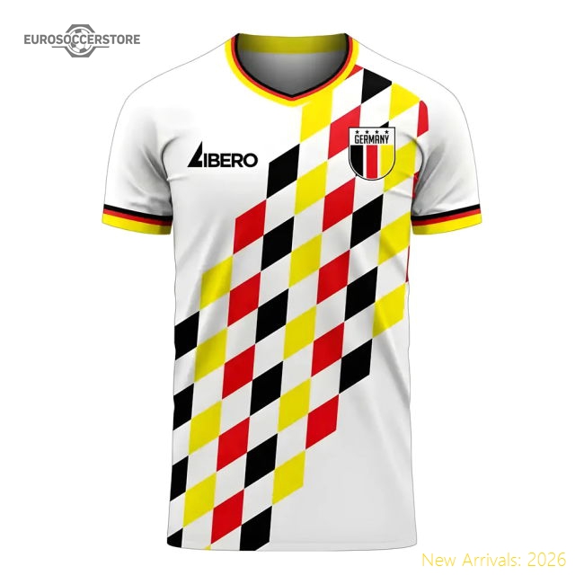 High-performance Germany 2025-2026 Home Short Sleeve Shirt