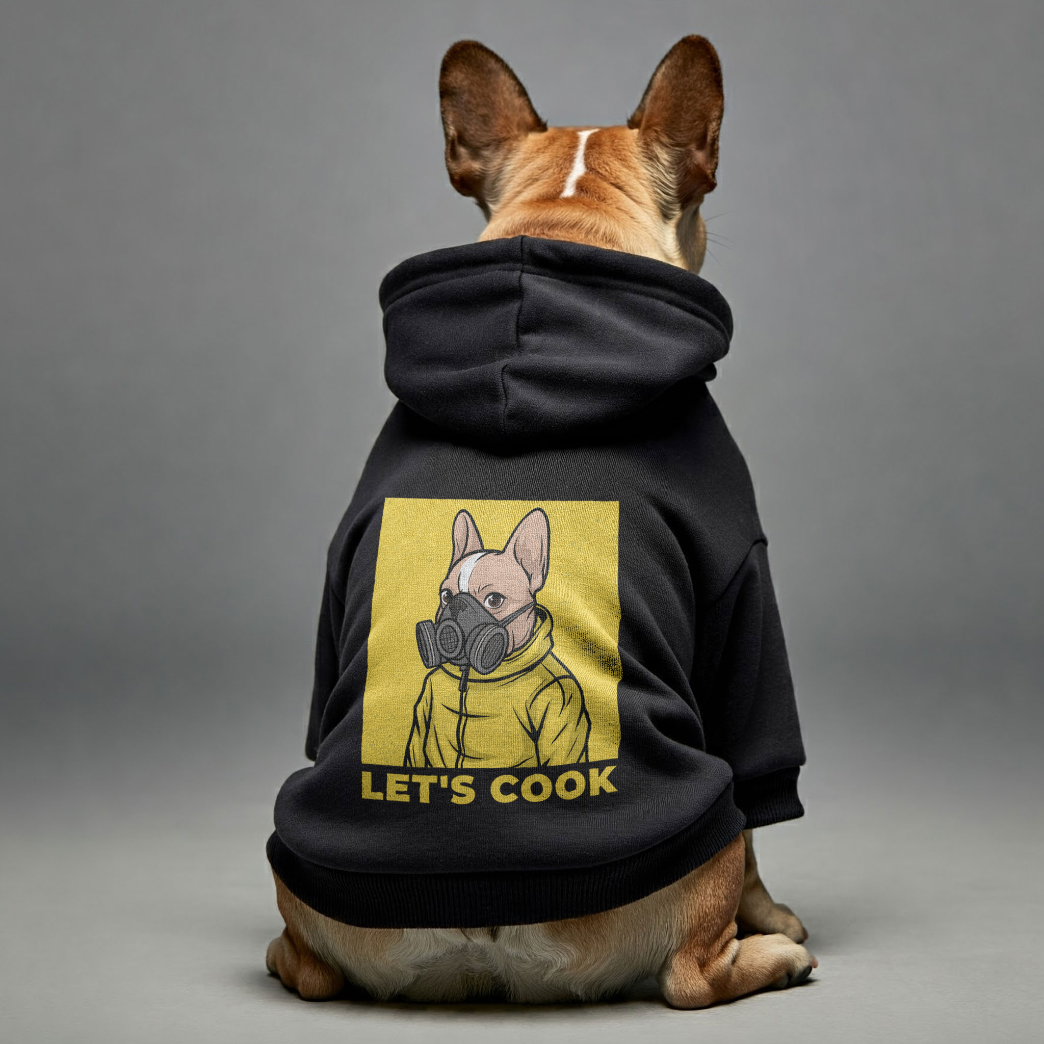 Frenchie-Fan Let's Cook - Personalized French Bulldog Hoodies With Fu...