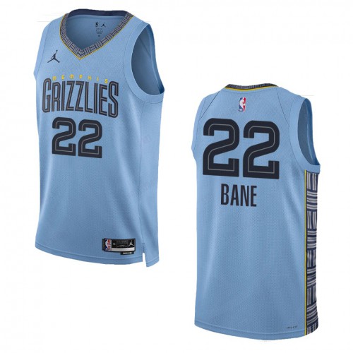 Memphis Memphis Grizzlies #22 Desmond Bane Blue Mens 2022-23 NBA Nike Statement Edition Jersey Mens
