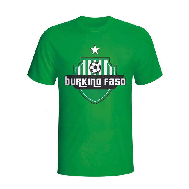 Tournament-Edition Fan-Favorite Burkino Faso Country Logo T-Shirt