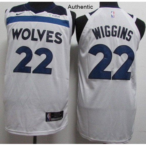 White Nike Minnesota Timberwolves #22 Jersey - Mesh Fabric Quality