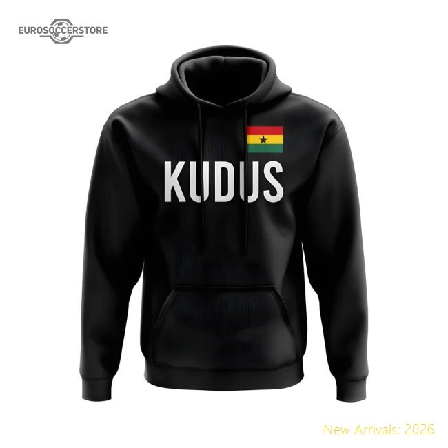 Mohamed Kudus Black Stars Name Hoody (black) - Supporter Edition