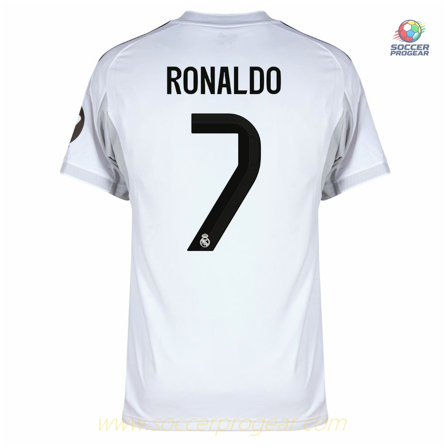 Real Madrid Home Soccer Jersey 2025/26 Collection Ronaldo 7