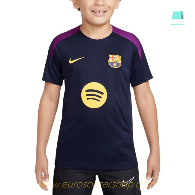 2025-2026 Barcelona Strike Training Shirt (Purple) - Kids (Rashford 14)