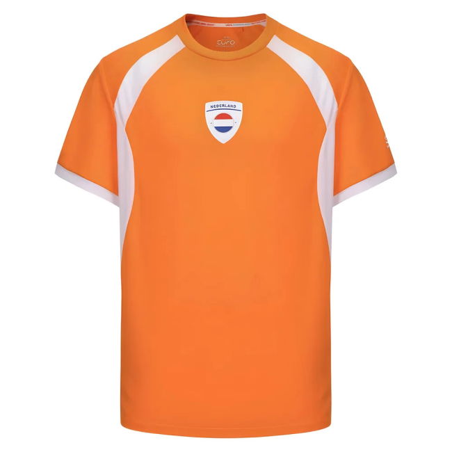2025 Netherlands WEC Poly T-shirt (Orange) - Mens