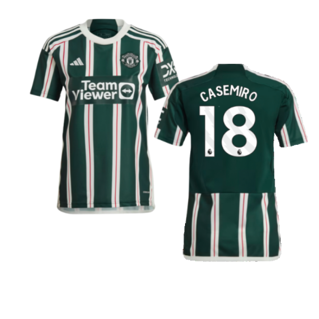 2023-2024 Man Utd Away Top (Casemiro 18) For Premier League Fans
