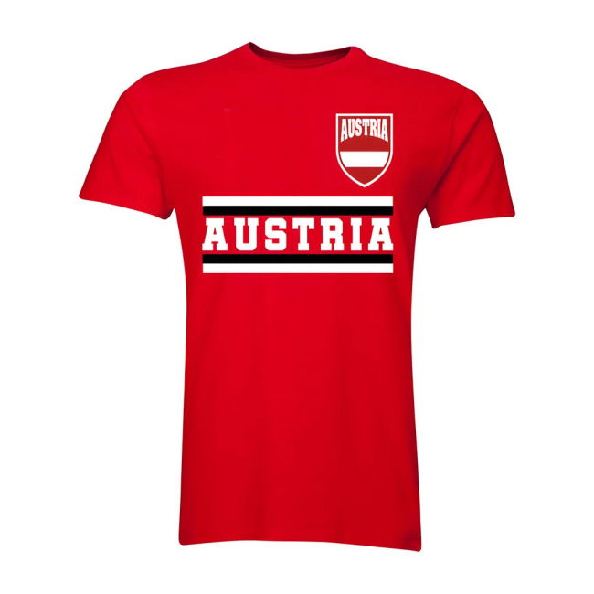 Austria Soccer Squad Sophisticated Home Match Shirt