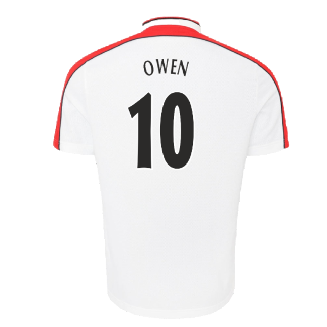 1998-1999 Liverpool Fc Away Retro Jersey (Owen 10) Fan Edition