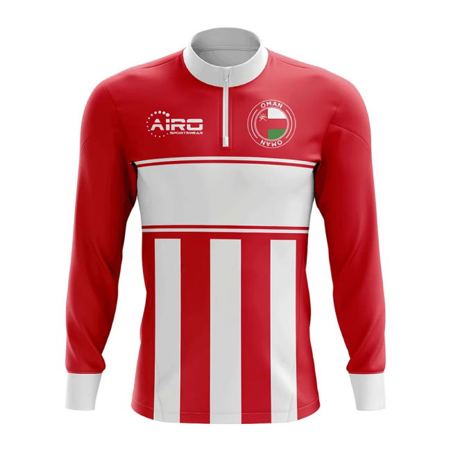 World-Class Performance-Driven Oman Concept Football Half Zip Midlayer