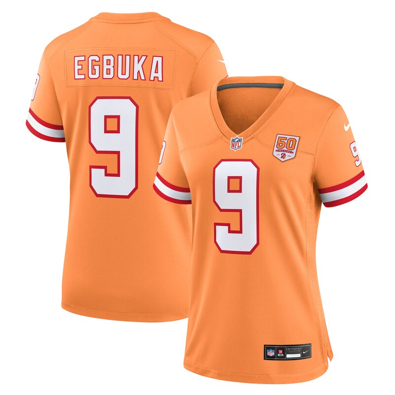 None Emeka Egbuka Champion TB Buccaneers High-Quality Jersey