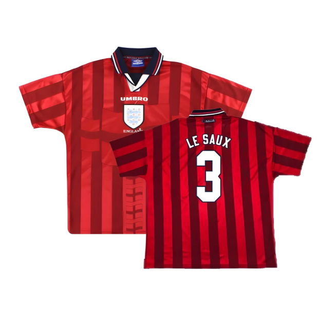 England 1997-99 Away Shirt (Good) (LE SAUX 3)