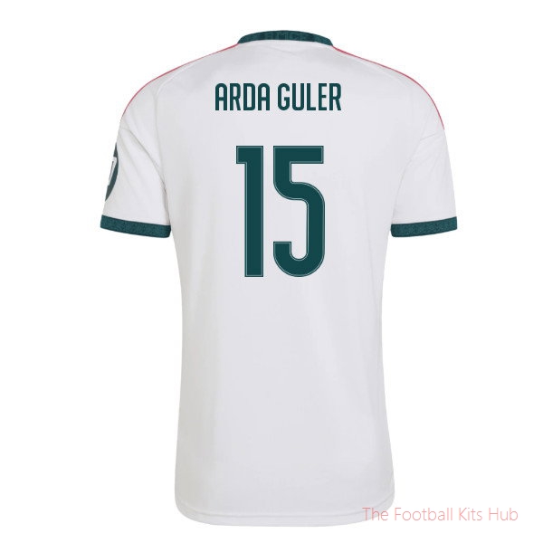 Soccer Real Madrid 2026-2027 Home Shirt (Arda Guler 15)
