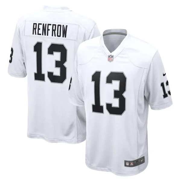 None Game NFL Jersey - White | Elite Football Apparel | NFL Football