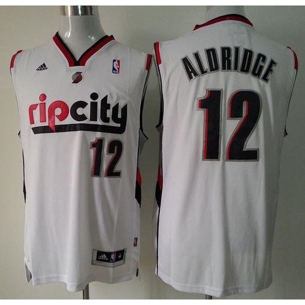 Game Day Performance Men's POR #12 Lamarcus White Basketball Jersey