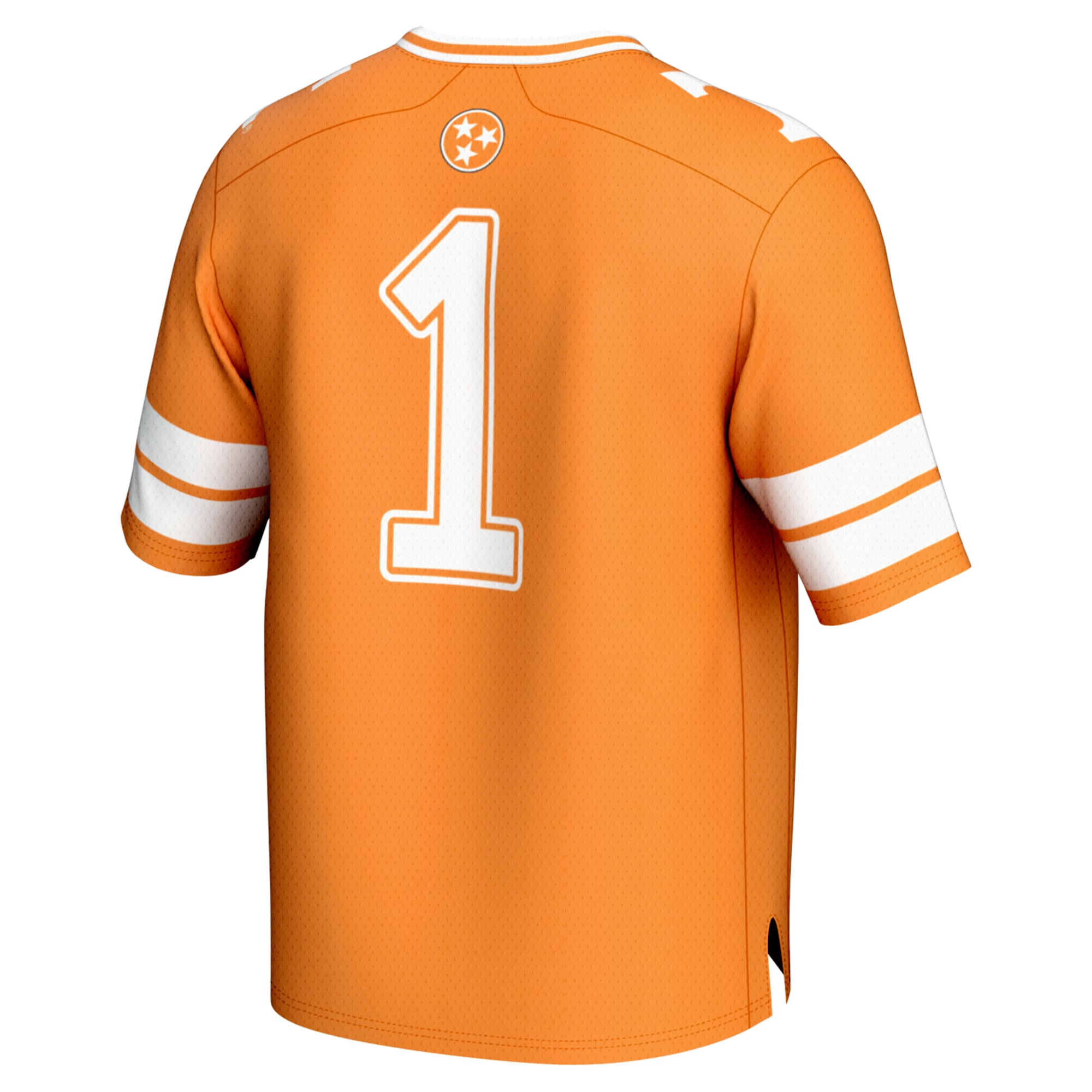 Unisex #1 Tennessee Orange Tennessee Volunteers Lightweight Collegiate Football Fashion Jersey