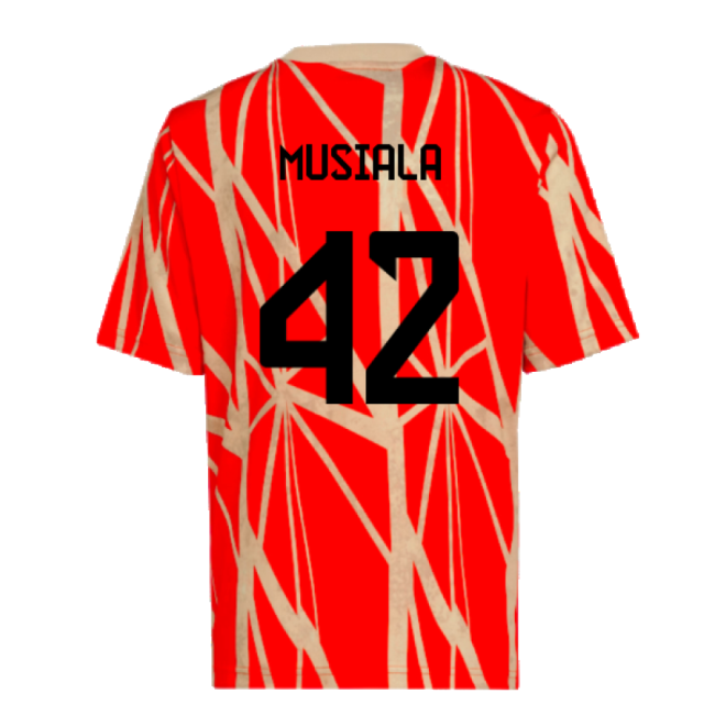 2024-2025 Bayern Sleek Shirt - Kids (Red) Stretch Fabric