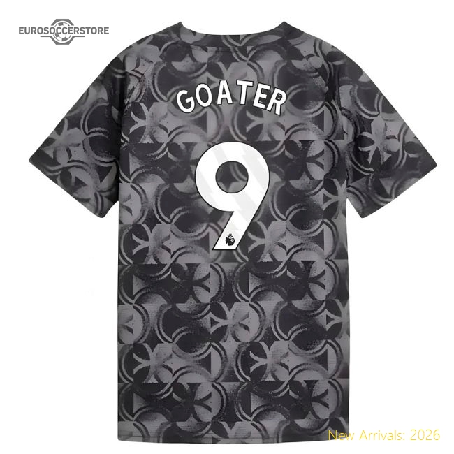 Child-friendly Man City Kids Jersey Goater 2025-2026 Dri-fit