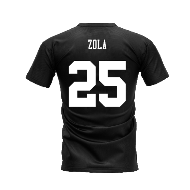 Authentic Design Chelsea Retro Shirt T Shirts Black Zola #25 New R...