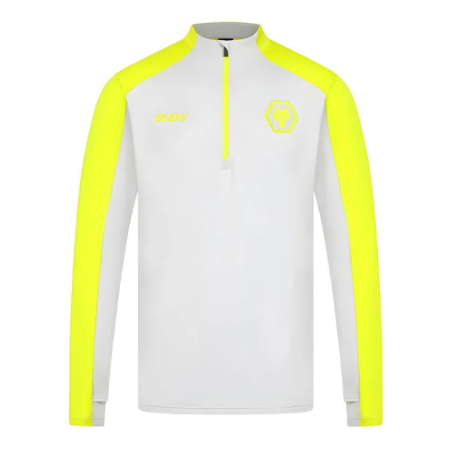 2024-2025 Wolves Players Training 1/4 Zip (Grey) | Premium Material