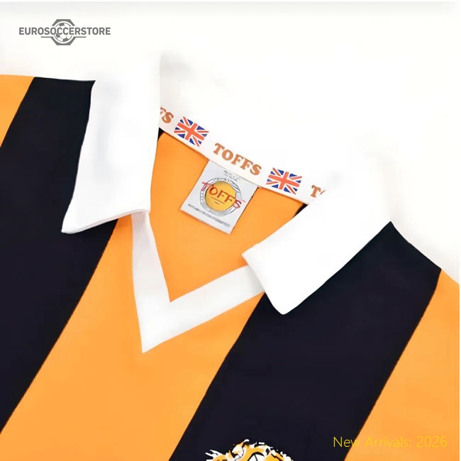 Hull City 1975 Home Jersey Shirt Football Fan Apparel
