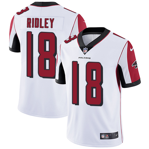 NFL A F Falcons #18 Calvin Ridley White Limited Jersey - Authentic ...