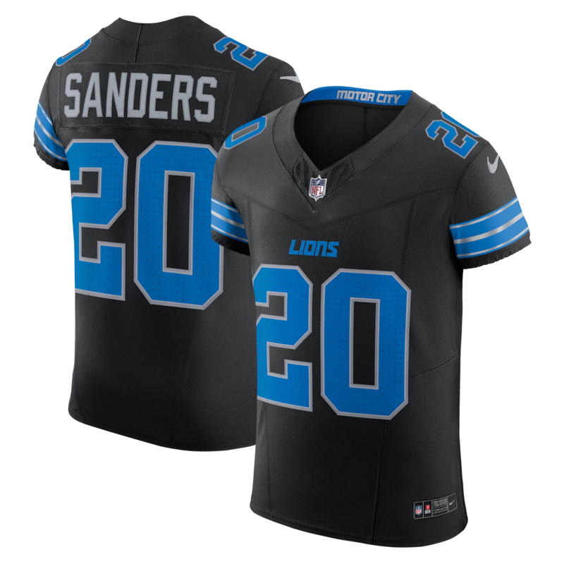 None Barry Sanders DET Lions Classic Premium Jersey Game Day Wear