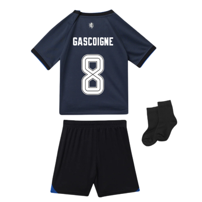Professional 2025-2026 Rangers Third Third Gascoigne 8 With Vintage