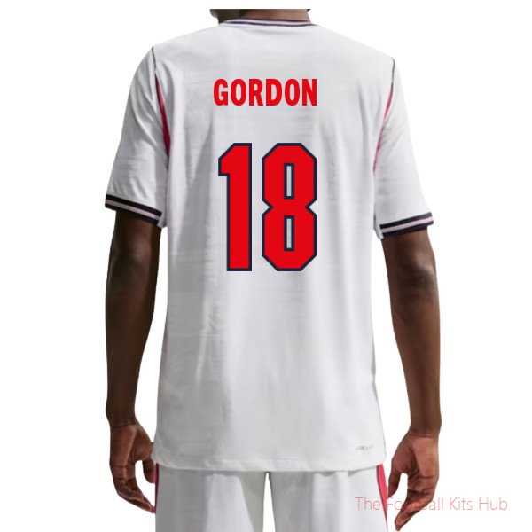 Soccer Club England Aero-Fit 2026-2027 Home Shirt (Gordon 18)