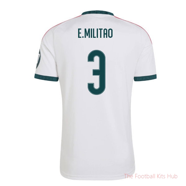 Soccer Club Real Madrid 2026-2027 Home Shirt (E.Militao 3)