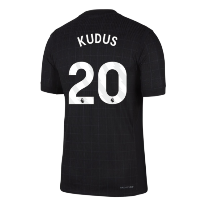 2025-2026 Tottenham Authentic Away Jersey (Kudus 20)