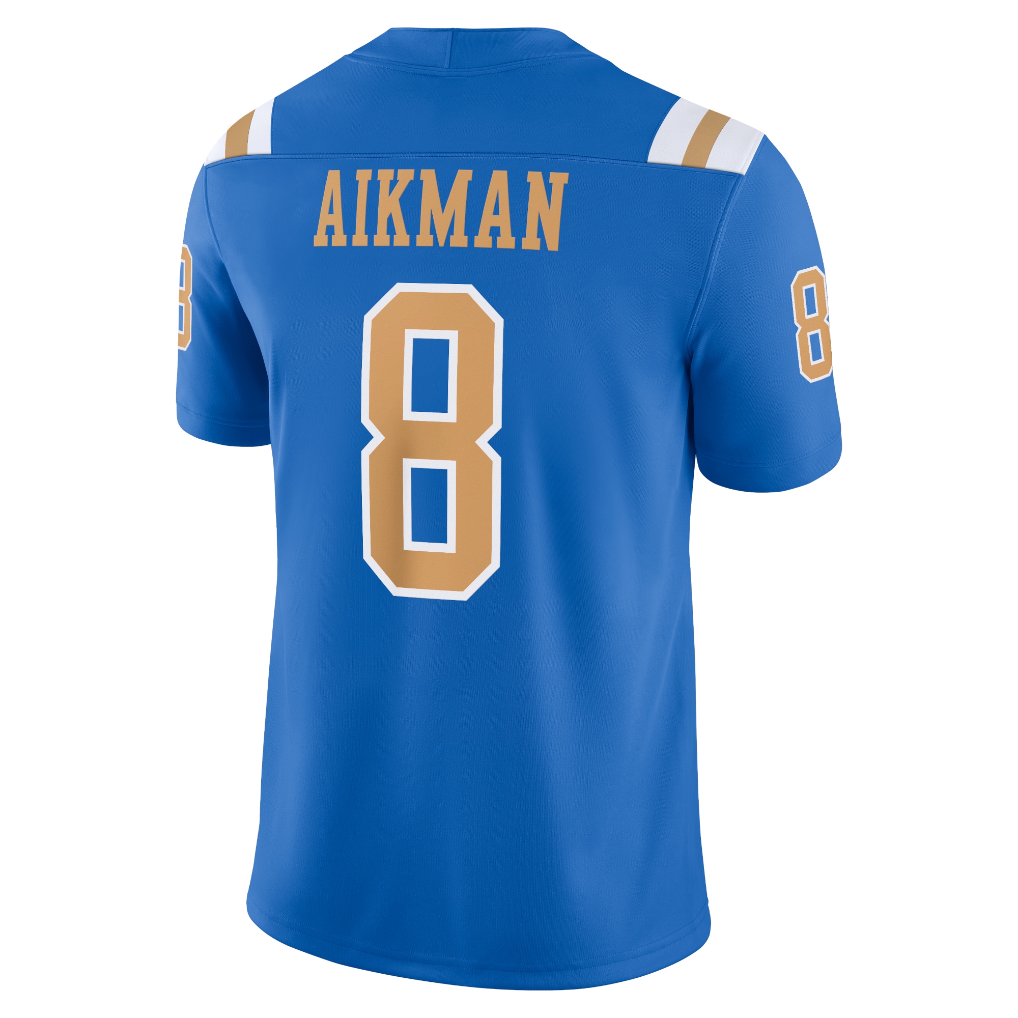 [NJP] Troy Aikman UCLA Bruins Alumni Player Game Jersey - Blue
