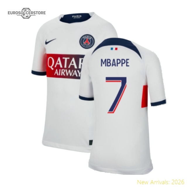 Psg Away Elite Mbappe Jersey Anti-odor Stretchy Smooth Anti-odor