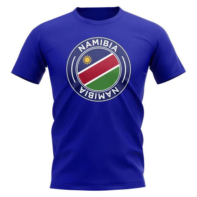 Namibia Football Badge T-Shirt (Royal)