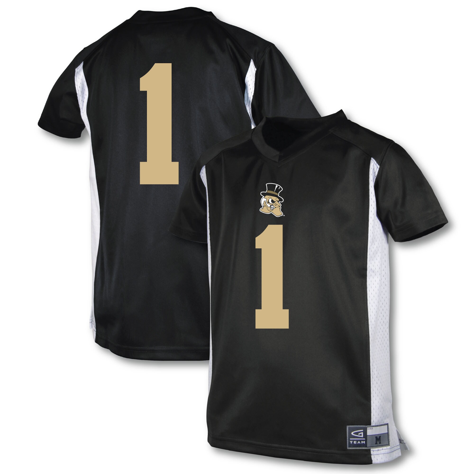 [Youth] Wake Forest Demon Deacons Garb #1 Football Jersey - Black | Stadium Series 2026/27