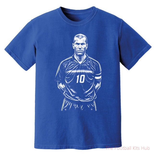 Zidane France Phantom Graphic Tee - Blue