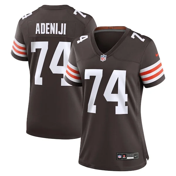 None Game NFL Jersey - Brown | Pro-Level Football Apparel | NFL Footba
