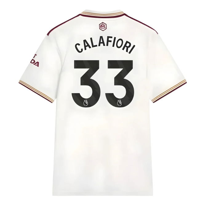 Top-Quality 2025-2026 ARS Third Trendy Calafiori 33 Adults Specia#923