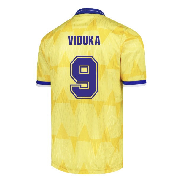 [DDJ] Leeds United Retro Shirt Away Apparel 1992 (VIDUKA 9)