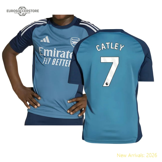 2025-2026 Arsenal Kids Child-friendly Catley Jersey Aeroready