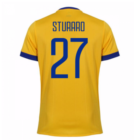 Juventus Away 201718 Sturaro 27 Soccer Jersey Shirt - Official