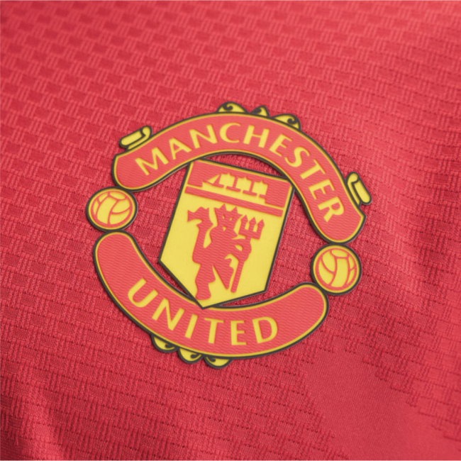 [JED] 2026-2027 Man Utd Authentic Long Sleeve Home Shirt (Andrey Santos 17)