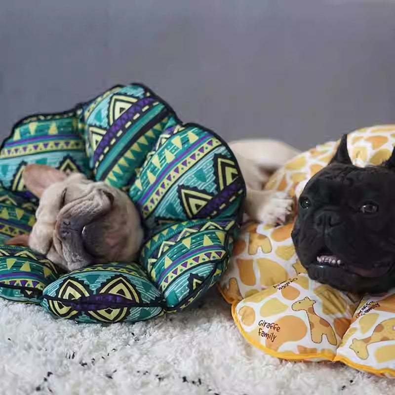Comfortable Frenchie Soft Elizabethan – Anti-lick Pet Recovery Head C...