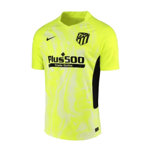 Atletico Madrid 20-21 Third Green Soccer Jersey Shirt Player Version