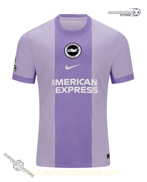 Brighton Hove Albion's Away Football Jersey for the 25-26 Season