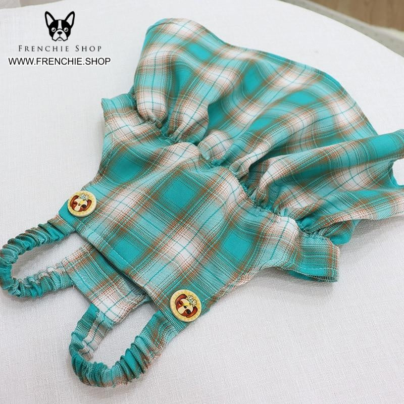 Skirt Frenchie Summer Dress (w325) For French Bulldogs | Comfort Fit