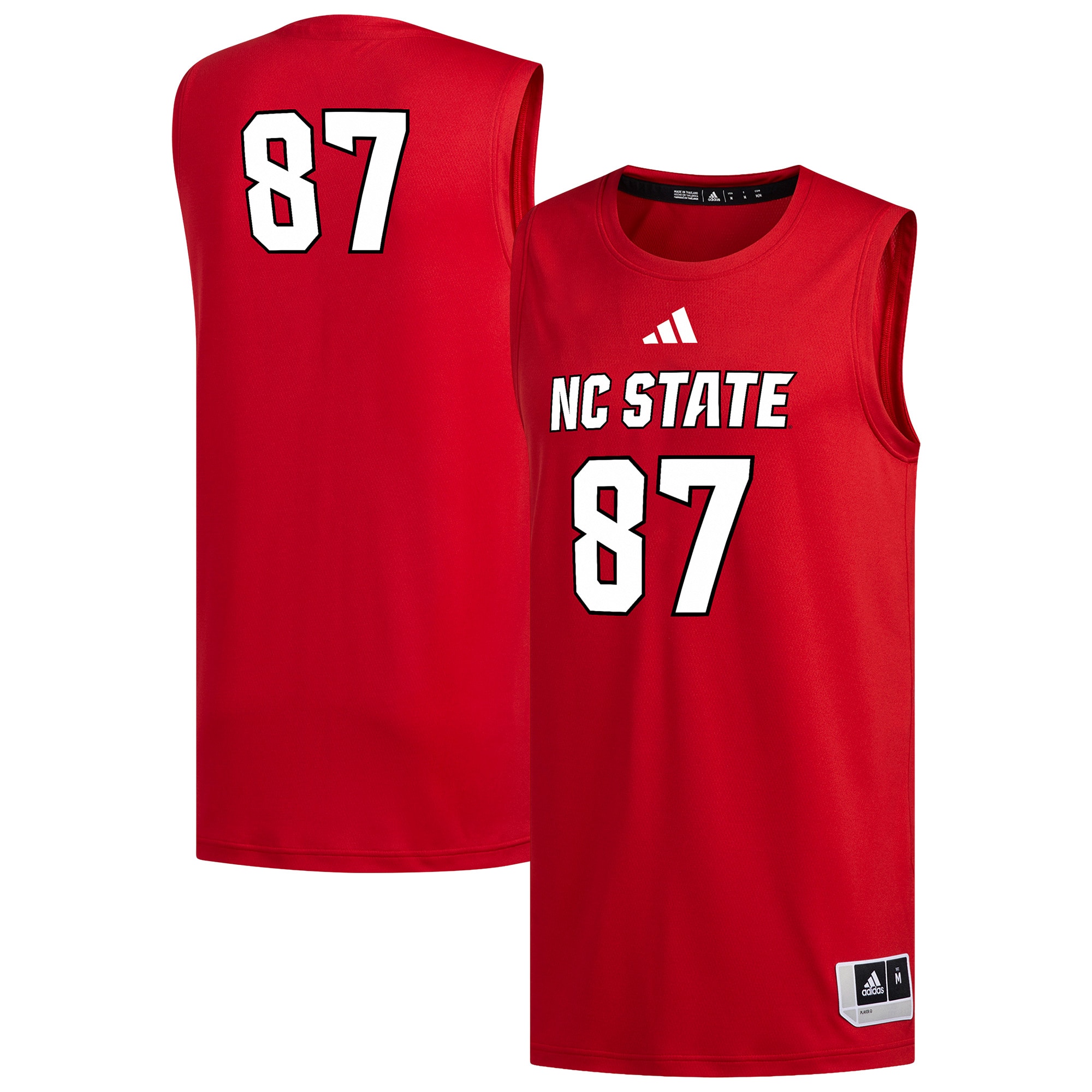 [NJP] Women's NC State Wolfpack Replica Basketball Jersey - Red