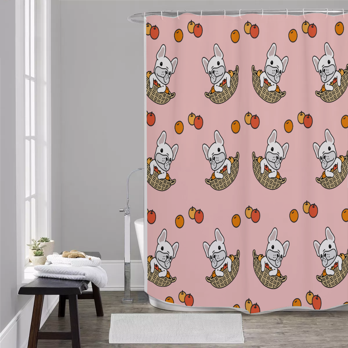 Cozy High-Quality Cooper - Shower Curtains for Everyday Wear Comfortable